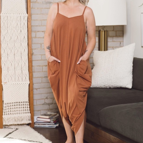 Smash + Tess | Size Medium | Rust Squirrel Suit Romper - Picture 1 of 7